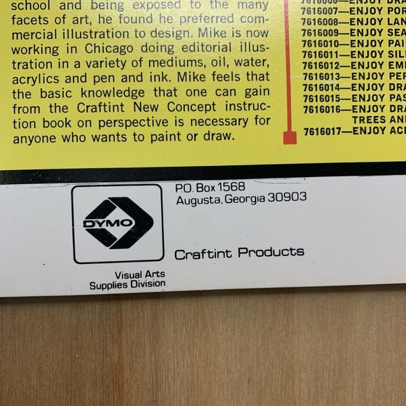 Vintage Craftint Enjoy Perspective in Drawing A New Concept in Art Instruction - Picture 6 of 12